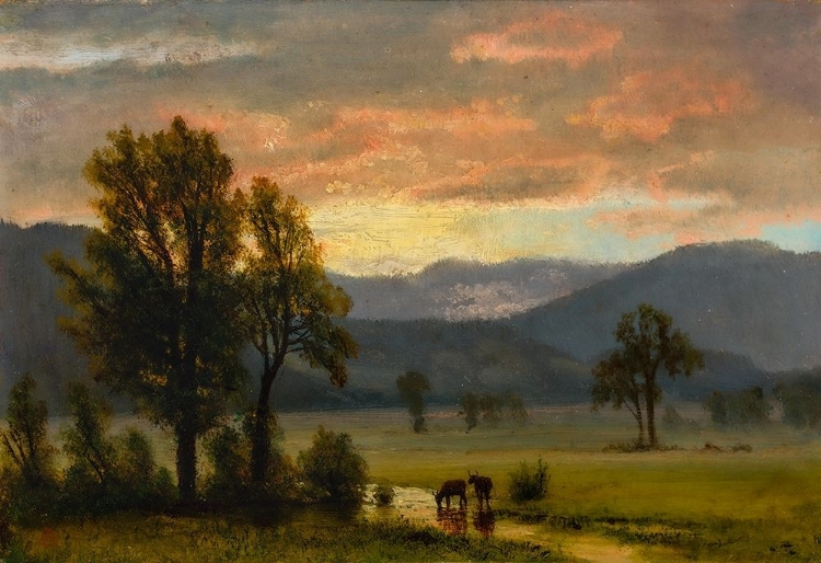 Picture of LANDSCAPE WITH CATTLE