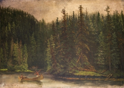 Picture of INDIAN HUNTERS IN CANOE