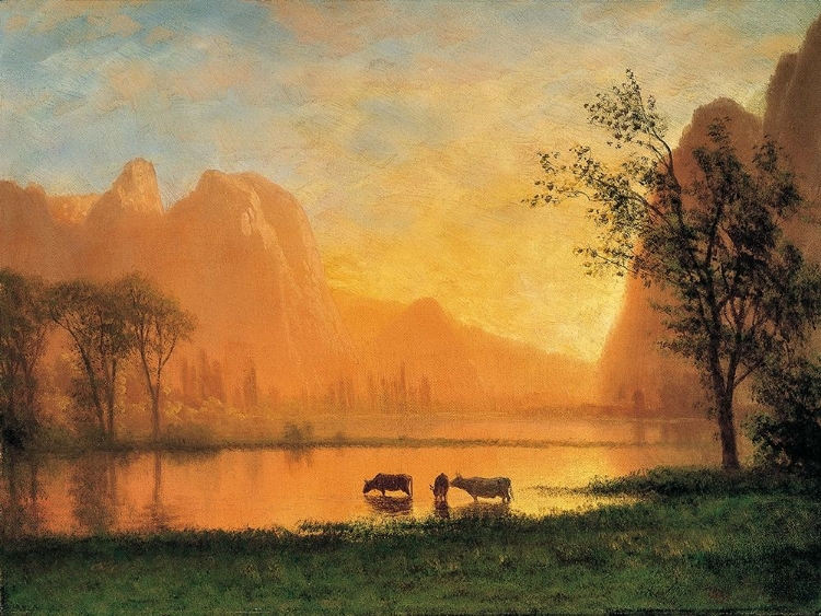 Picture of SUNDOWN AT YOSEMITE