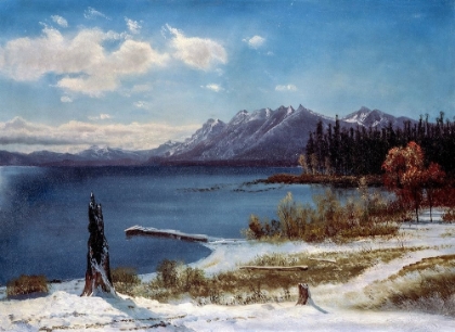 Picture of LAKE TAHOE IN WINTER