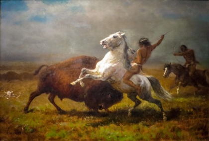 Picture of STUDY FOR THE LAST OF THE BUFFALO
