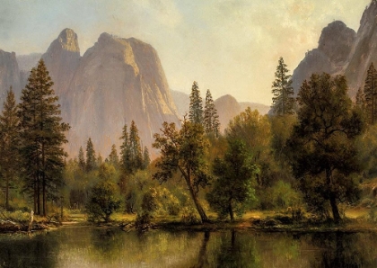 Picture of CATHEDRAL ROCKS, YOSEMITE VALLEY