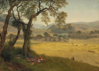 Picture of A GOLDEN SUMMER DAY NEAR OAKLAND