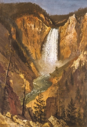 Picture of LOWER FALLS OF THE YELLOWSTONE