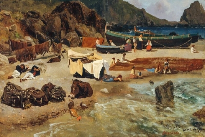 Picture of FISHING BOATS AT CAPRI