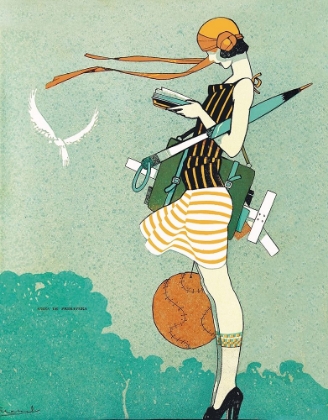 Picture of MEXICAN MAGAZINE COVER 1920 AIRES DE PRIMAVERA