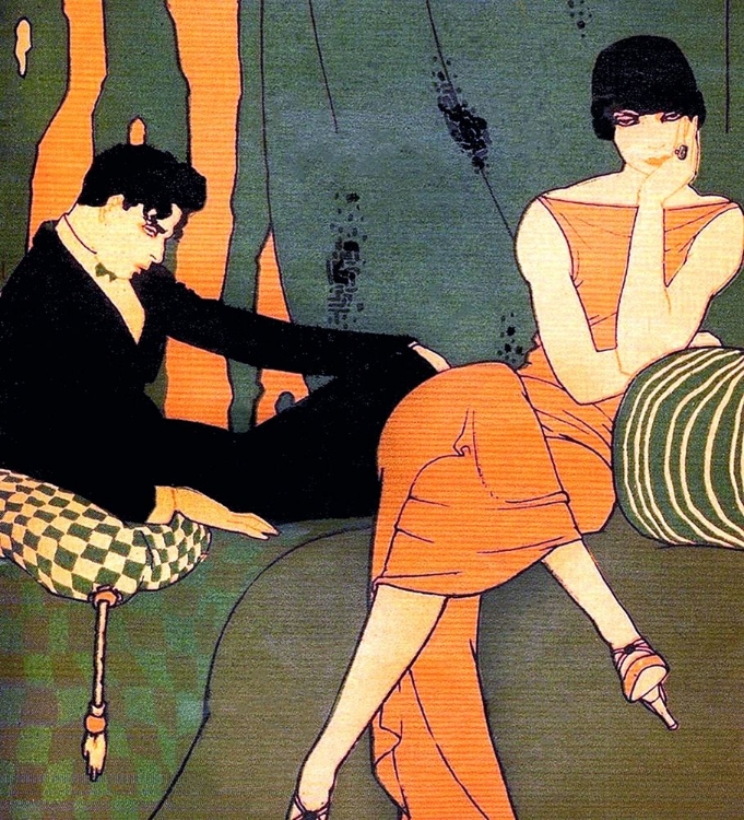 Picture of MEXICAN MAGAZINE COVER 1920 BOREDOM