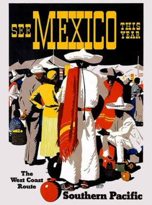 Picture of SEE MEXICO THIS YEAR-SOUTHERN PACIFIC