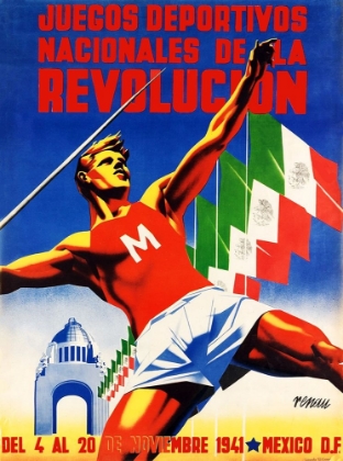 Picture of JUEGOS DEPORTIVOS NACIONALES DE LA REVOLUCION, MEXICO