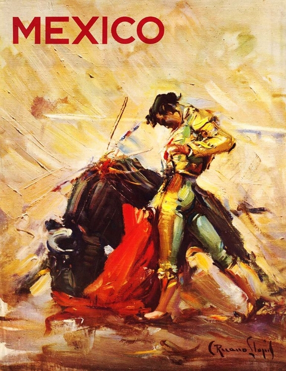 Picture of MEXICAN MATADOR TRAVEL POSTER