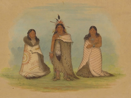 Picture of PUNCAH INDIANS, 1861