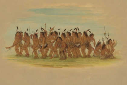 Picture of DOG DANCE - SIOUX, 1861