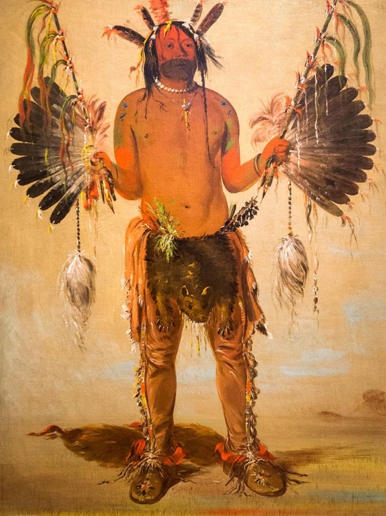 Picture of OLD BEAR, A MEDICINE MAN