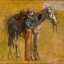Picture of STUDY FOR COWBOYS IN THE BADLANDS