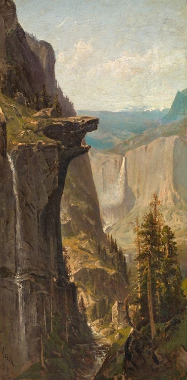 Picture of YOSEMITE FALLS, FROM GLACIER POINT