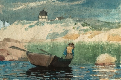 Picture of BOY IN BOAT, GLOUCESTER
