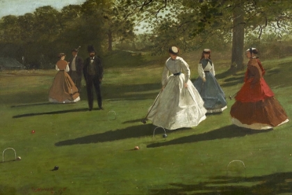 Picture of CROQUET PLAYERS