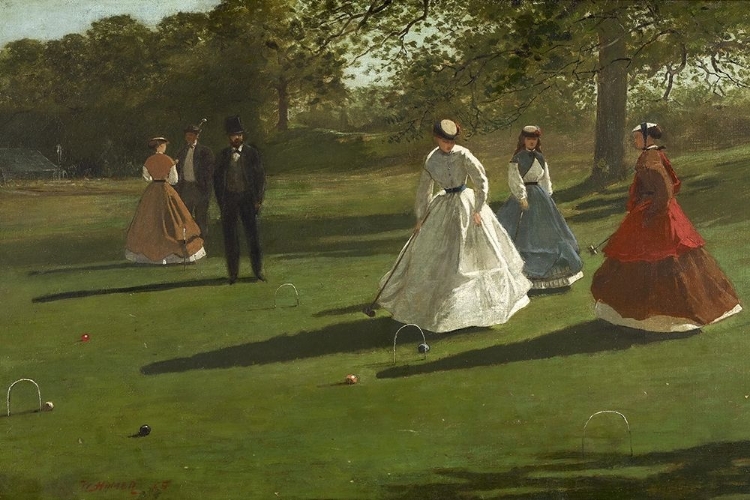 Picture of CROQUET PLAYERS