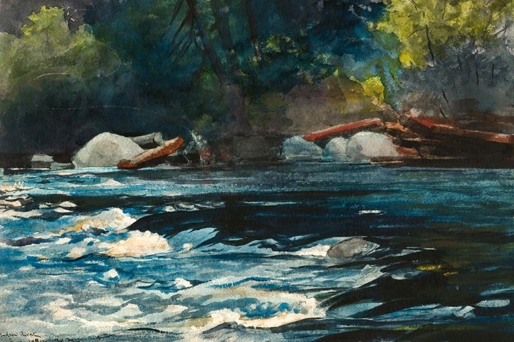 Picture of THE RAPIDS, HUDSON RIVER, ADIRONDACKS