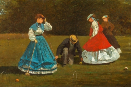 Picture of CROQUET SCENE