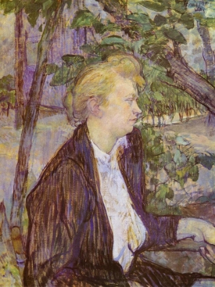 Picture of WOMAN IN THE GARDEN