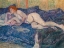 Picture of NUDE LYING ON A COUCH