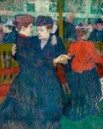 Picture of AT THE MOULIN-ROUGES, TWO WOMEN WALZING