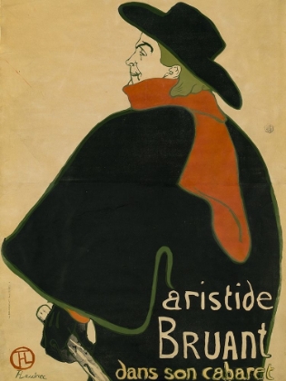 Picture of ARISTIDE BRUANT, IN HIS CABARET