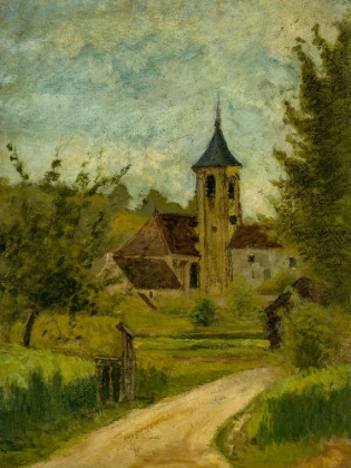 Picture of LANDSCAPE WITH CHURCH