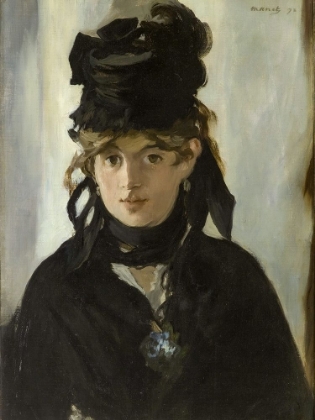 Picture of BERTHE MORISOT WITH A BOUQUET OF VIOLETS