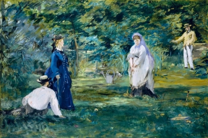 Picture of A GAME OF CROQUET