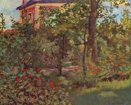 Picture of A CORNER IN BELLEVUES GARDEN