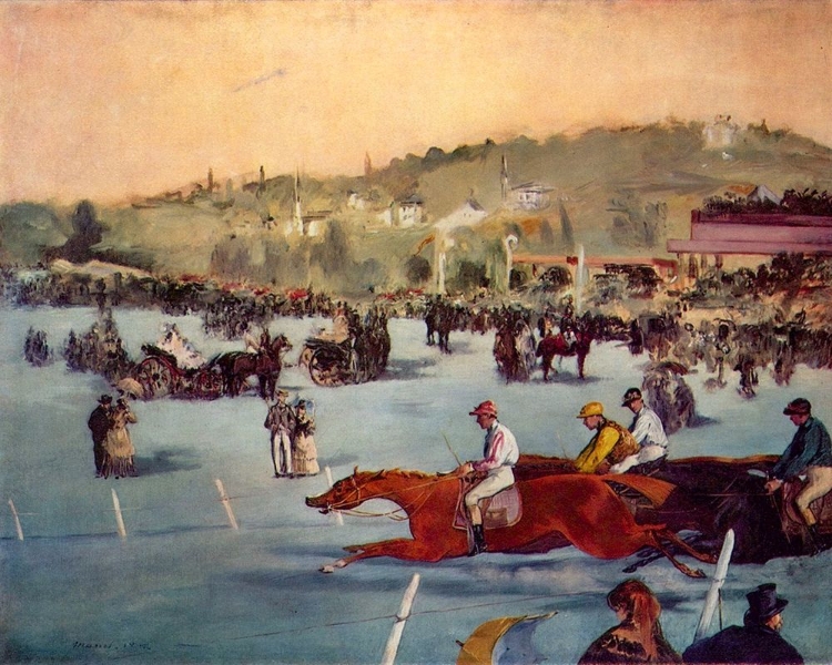 Picture of RACE IN THE BOIS DE BOULOGNE