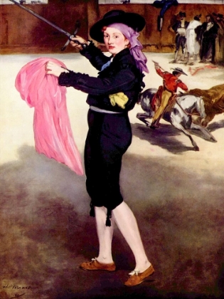 Picture of MADEMOISELLE V. IN THE COSTUME OF AN ESPADA
