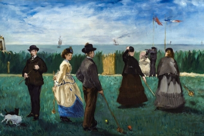 Picture of THE CROQUET PARTY