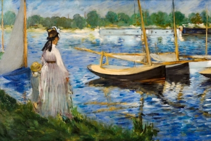 Picture of BANKS OF THE SEINE AT ARGENTEUIL