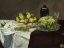 Picture of STILL LIFE WITH MELON AND PEACHES