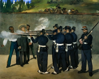 Picture of THE EXECUTION OF EMPEROR MAXIMILIAN OF MEXICO, JUNE 19, 1867