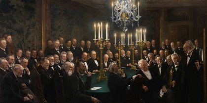 Picture of A MEETING IN THE ROYAL DANISH ACADEMY OF SCIENCES AND LETTERS