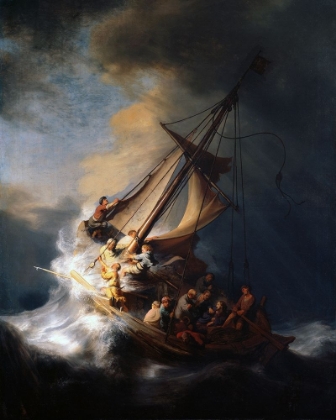 Picture of CHRIST IN THE STORM ON THE LAKE OF GALILEE