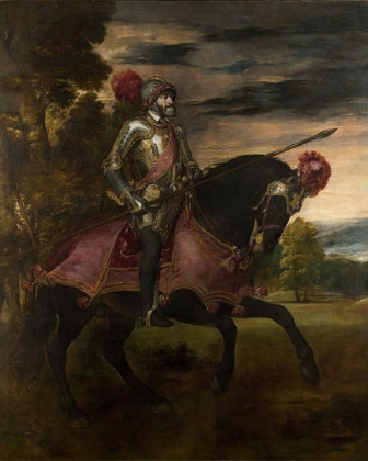 Picture of EQUESTRIAN PORTRAIT OF CHARLES V