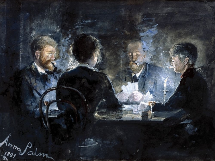 Picture of A GAME OF LHOMBRE IN BRONDUMS HOTEL