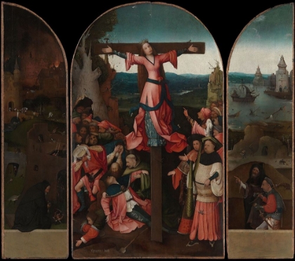 Picture of TRIPTYCH OF THE CRUCIFIED MARTYR