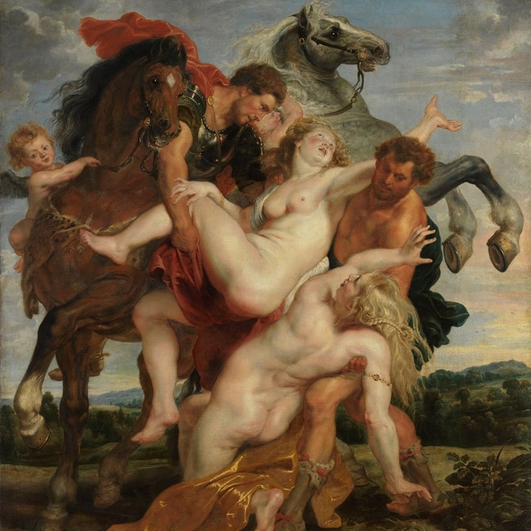 Picture of THE RAPE OF THE DAUGHTERS OF LEUCIPPUS