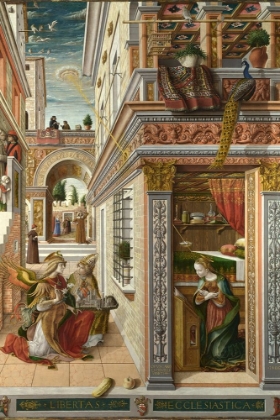 Picture of THE ANNUNCIATION, WITH SAINT EMIDIUS