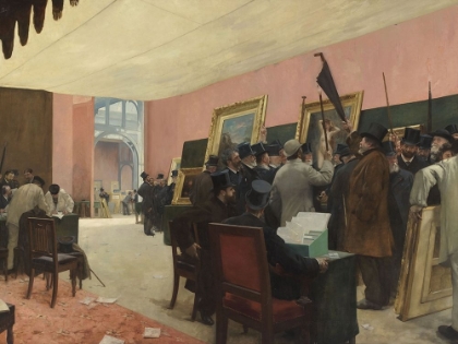 Picture of A SESSION OF THE PAINTING JURY