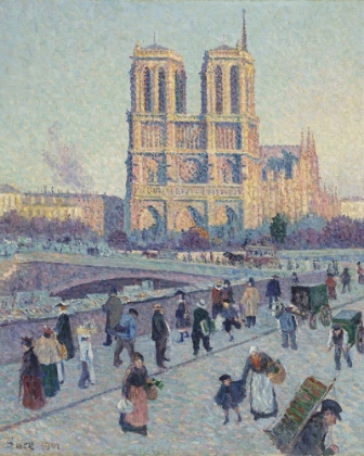 Picture of THE QUAI SAINT-MICHEL AND NOTRE-DAME