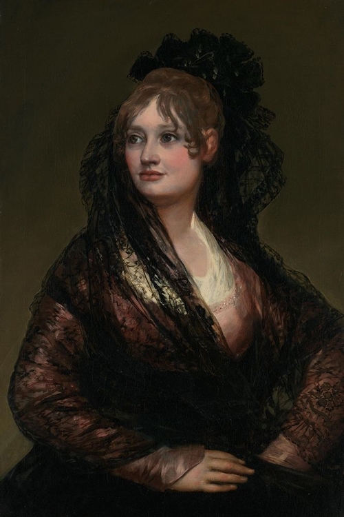 Picture of PORTRAIT OF DONA ISABEL DE PORCEL