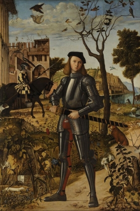 Picture of YOUNG KNIGHT IN A LANDSCAPE