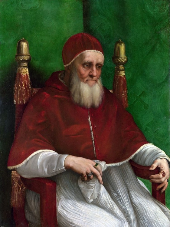 Picture of PORTRAIT OF POPE JULIUS II